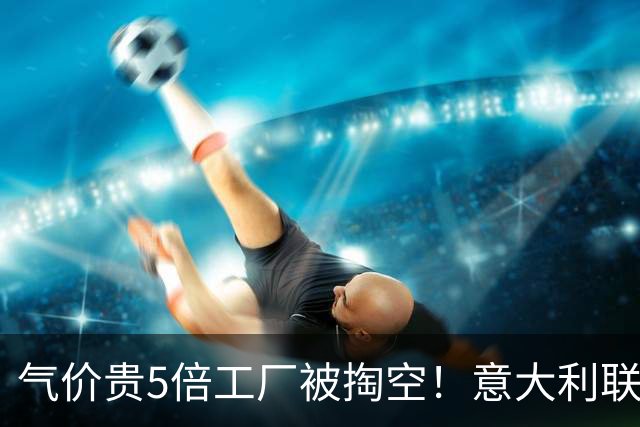 气价贵5倍工厂被掏空！意大利联手多国发难：向冯德莱恩正式夺权