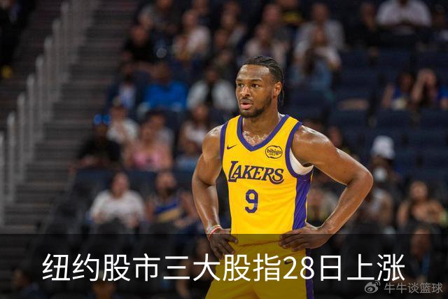 纽约股市三大股指28日上涨